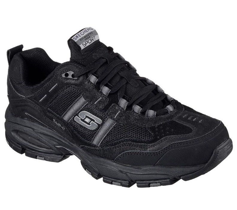 Skechers Herr Svarta Sneakers - Vigor 2.0 - Trait - Sverige (SYKWO-8601)